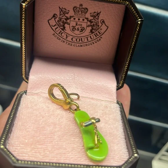Juicy Couture Beach Rare Retired Sandal Charm - Picture 11 of 15